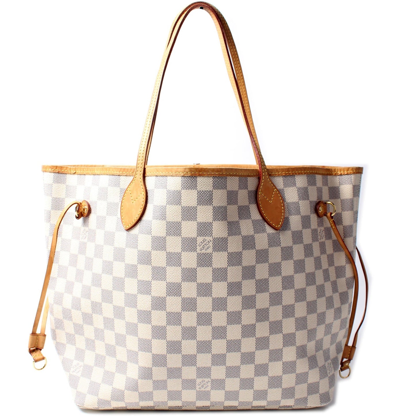 Louis Vuitton Neverfull MM Azur Damier Tote Bag Azur 60