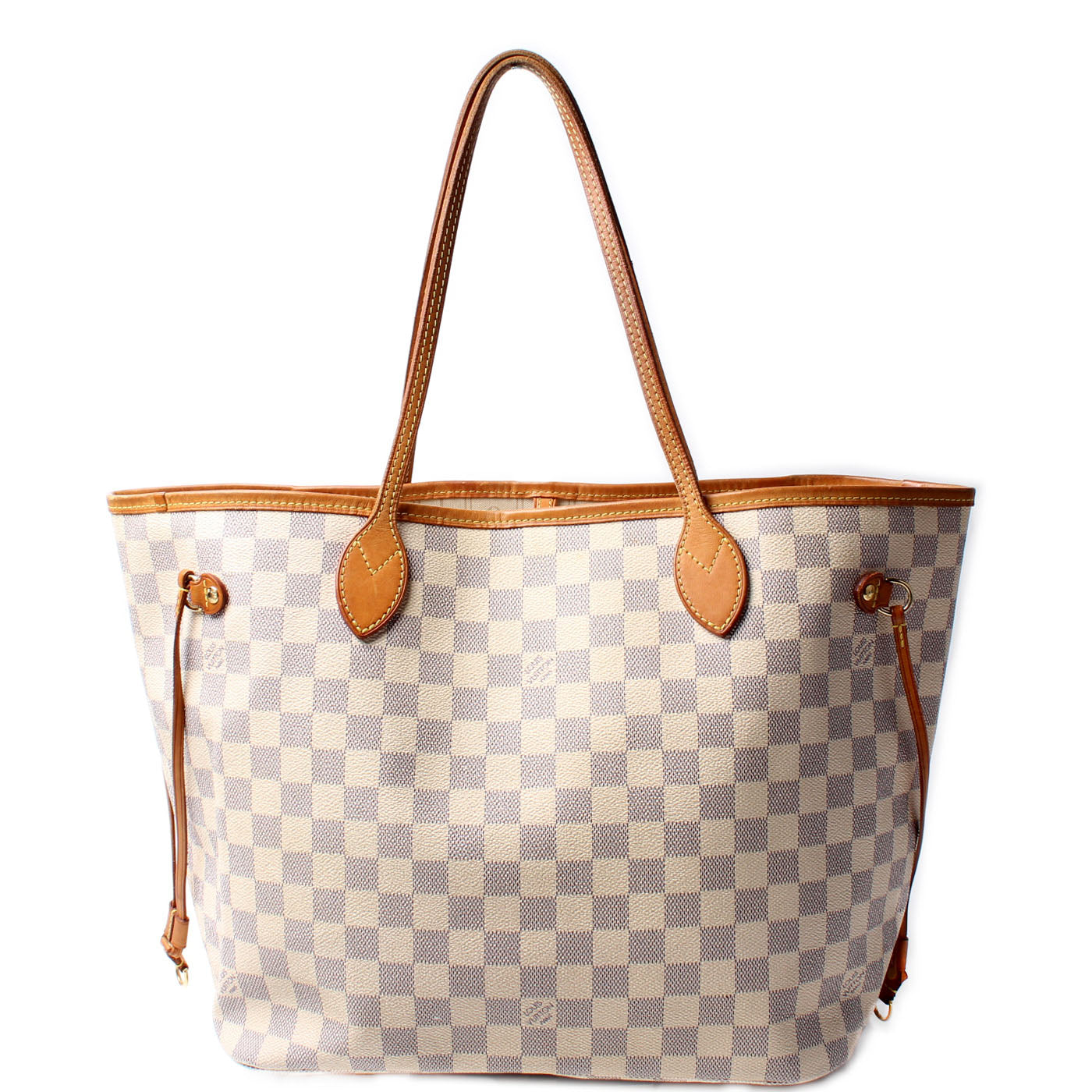 Louis Vuitton Neverfull MM Azur Damier Tote Bag Azur 61