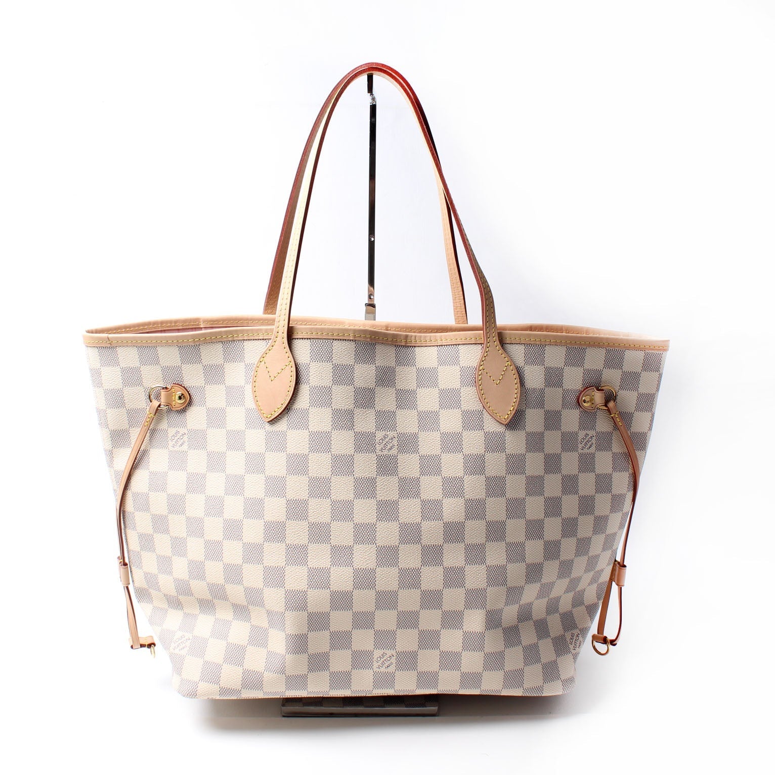 Louis Vuitton Neverfull MM W Azur Damier Wallet Case Azur 1