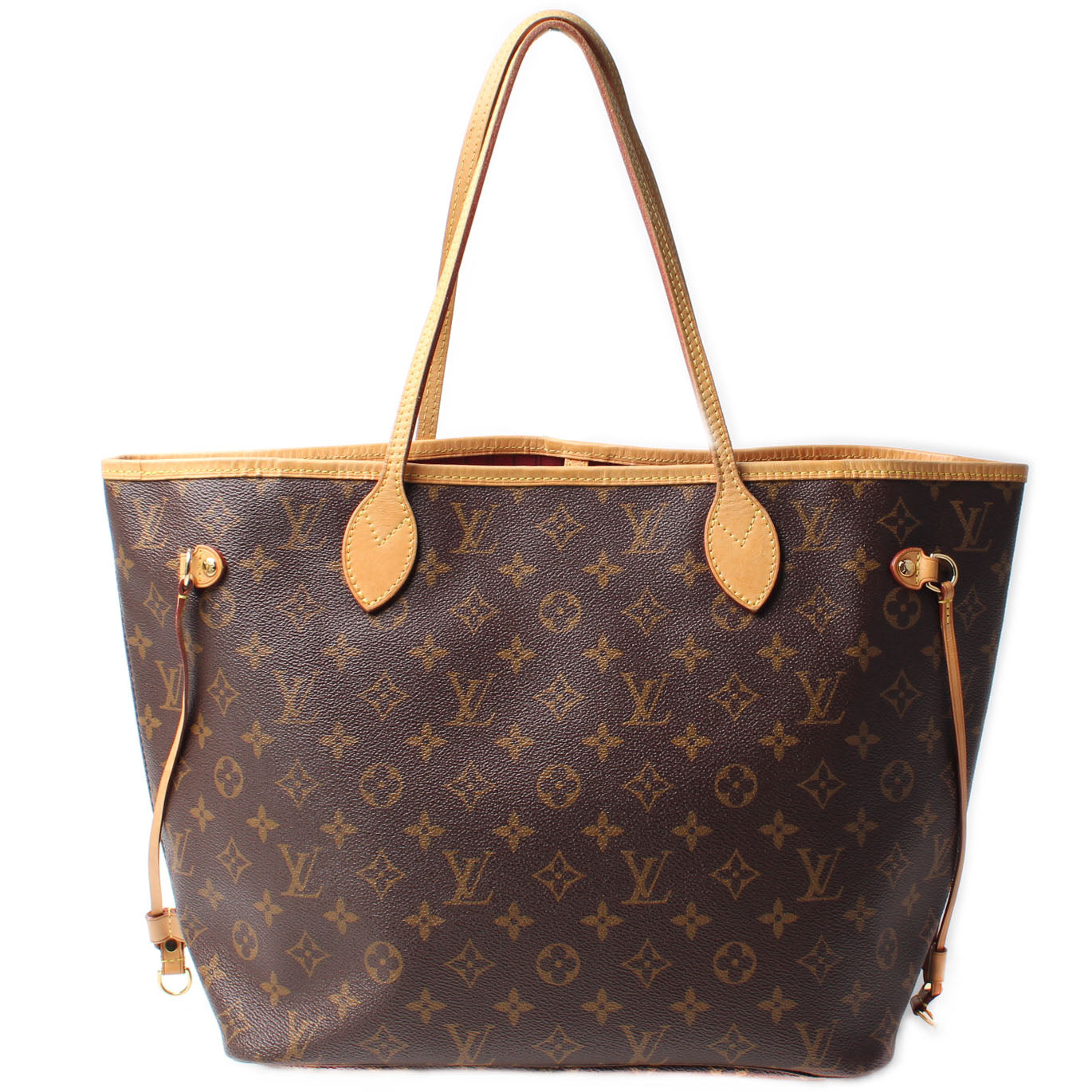Louis Vuitton Neverfull MM Monogram Tote Bag Monogram 130