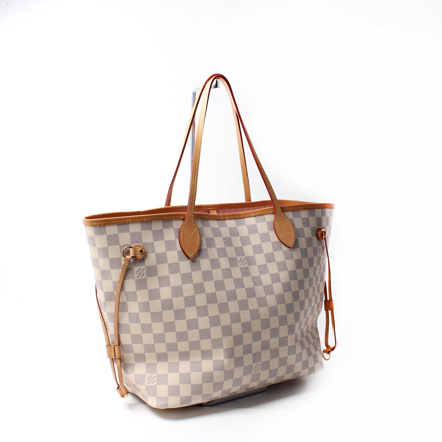 Louis Vuitton Neverfull MM Azur Damier Tote Bag Azur 62