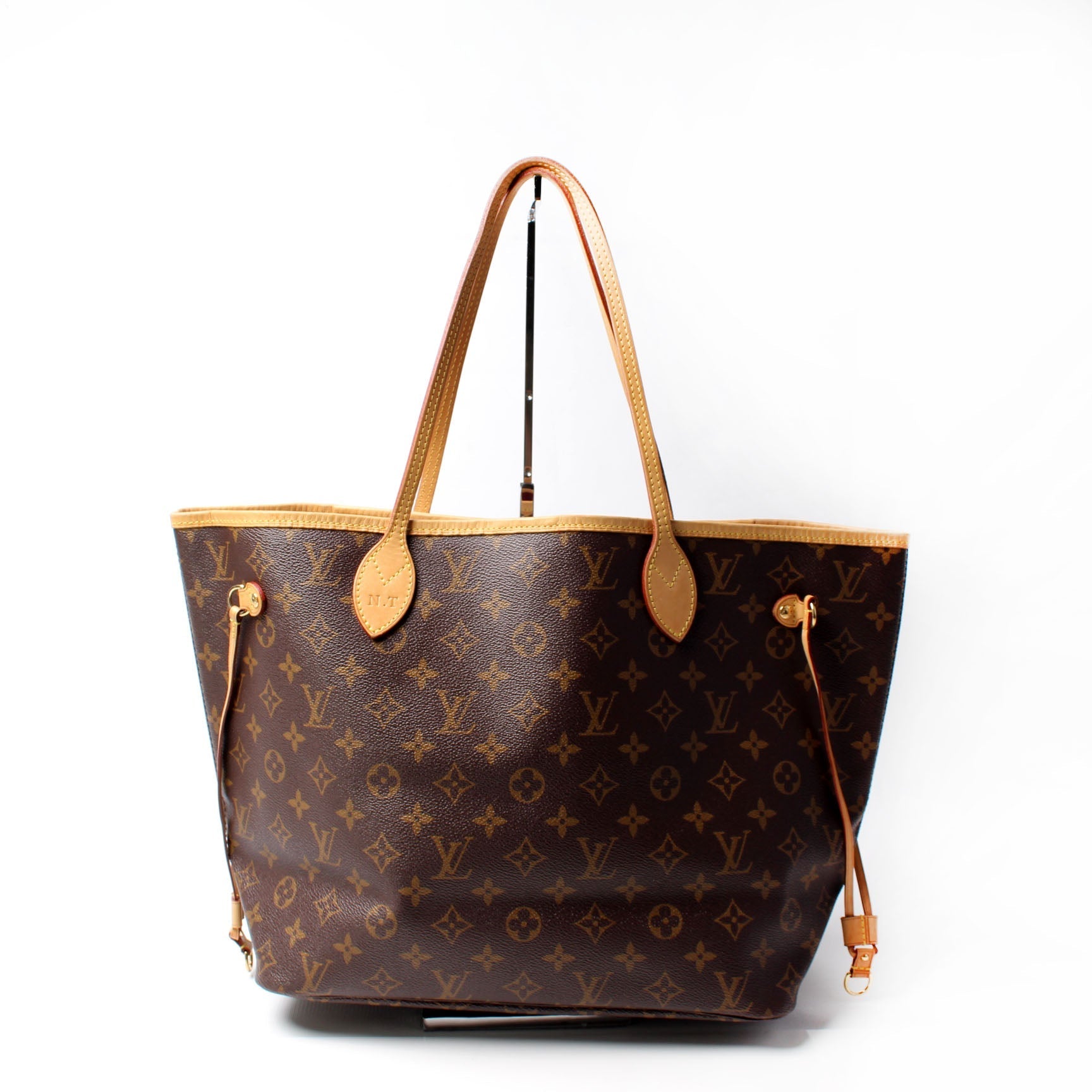 Louis Vuitton Neverfull MM Monogram Tote Bag Monogram 130
