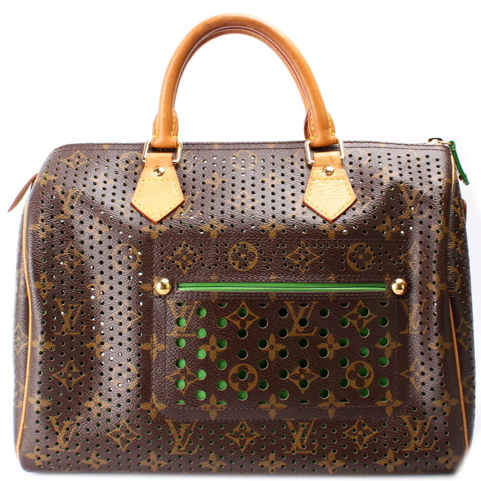 Louis Vuitton Speedy 30 Perforated Monogram Handbag