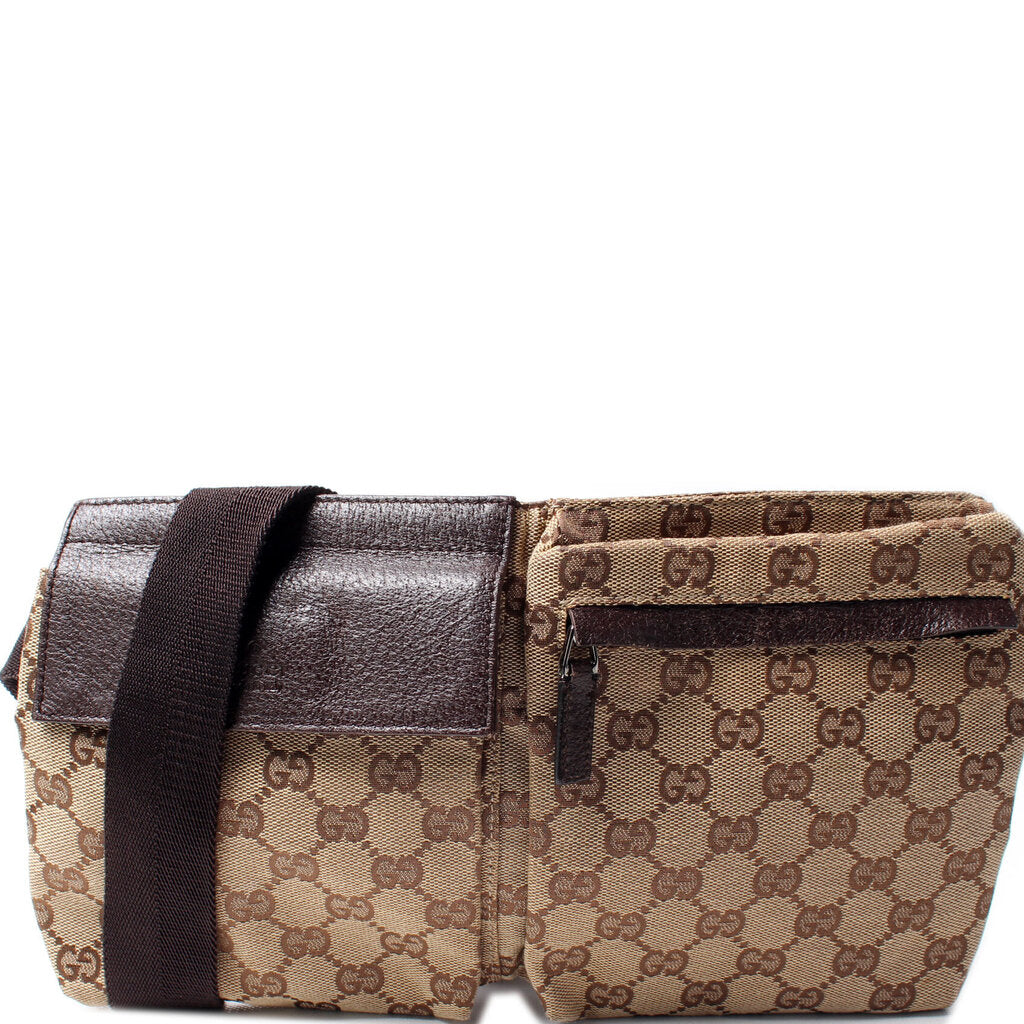 Gucci GG Waist Canvas Travel Bag 14