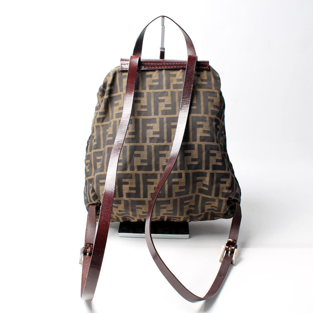 Fendi Zucca Backpack Bag Small