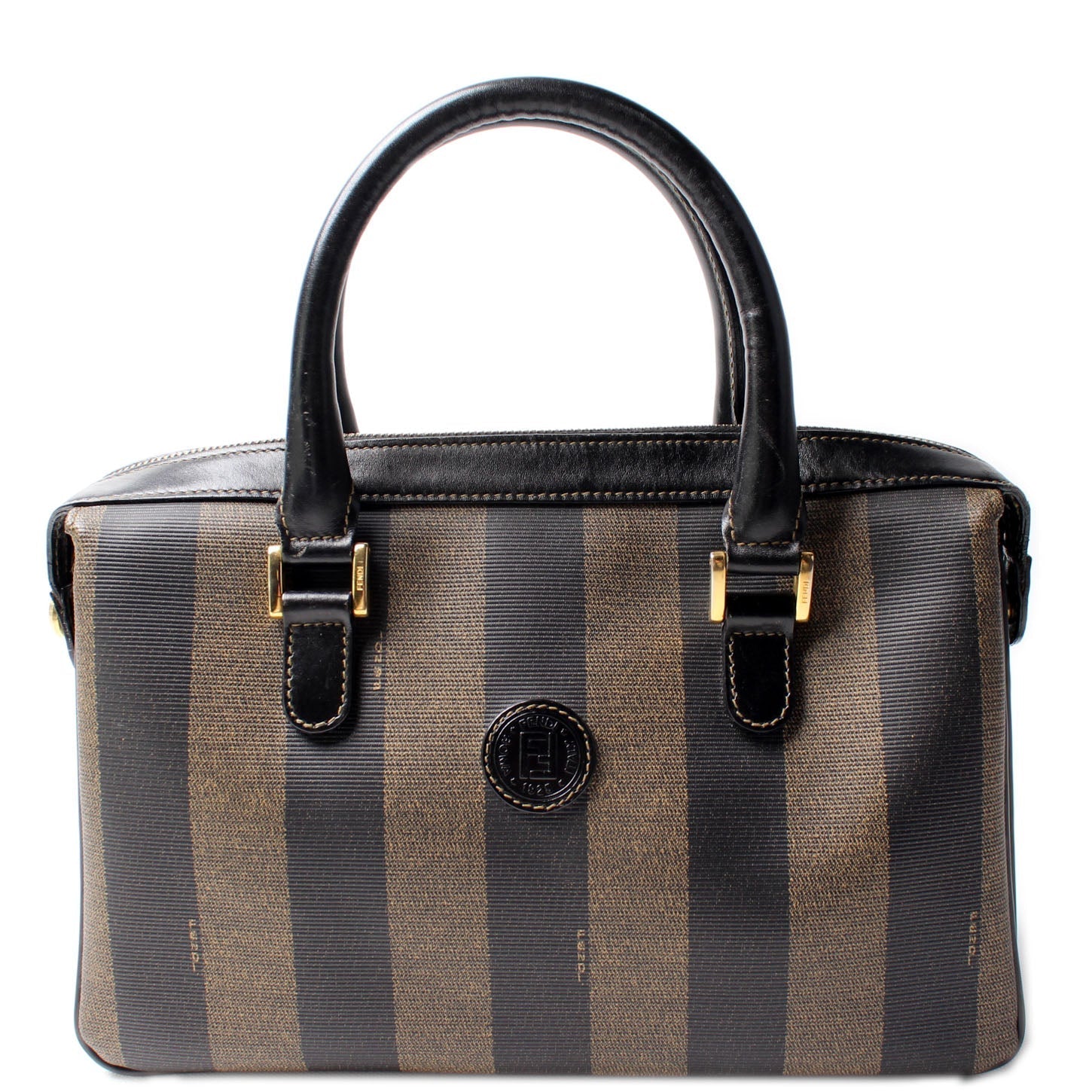 Fendi Pequin Doctor Bag Small Travel Bag
