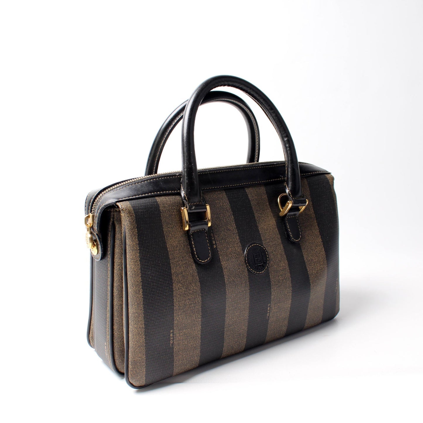 Fendi Pequin Doctor Bag Small Travel Bag