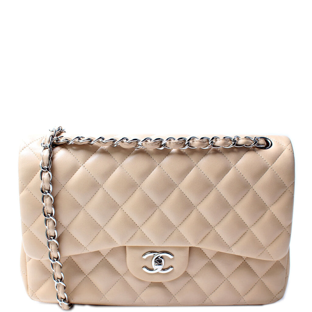 Chanel Classic Flap Jumbo Lambskin 14M Handbag