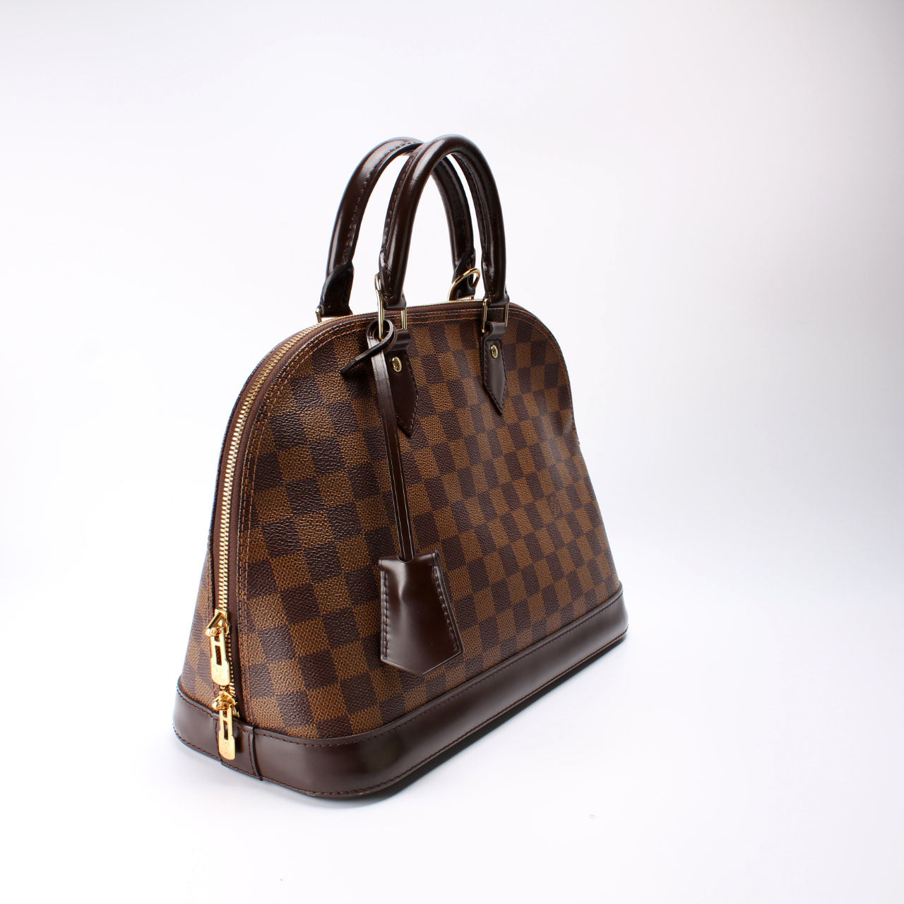 Louis Vuitton Alma PM Ebene Newer Damier Handbag