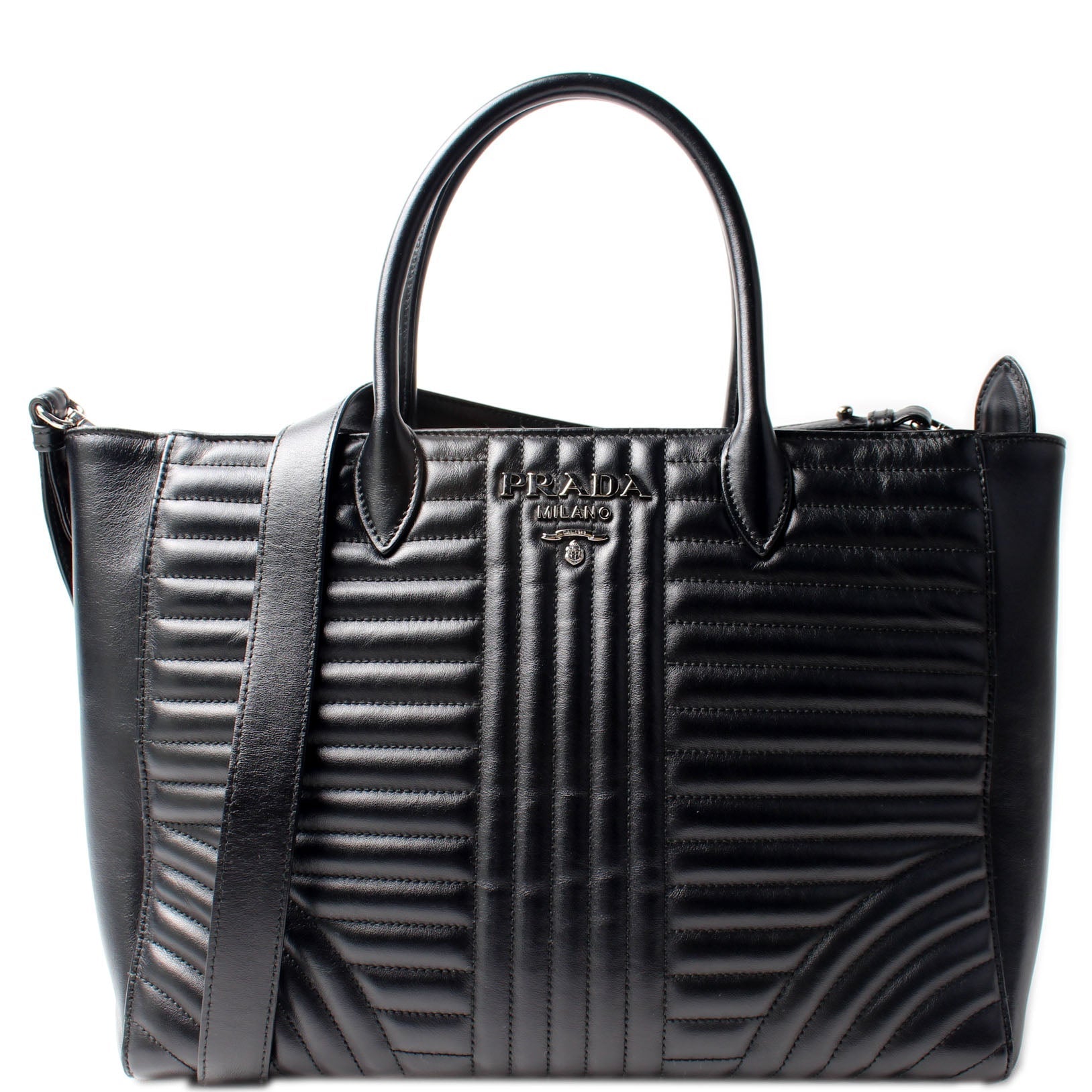 Prada Diagramme Tote Bag