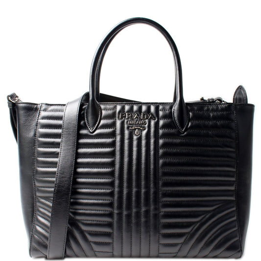 Prada Diagramme Tote Bag