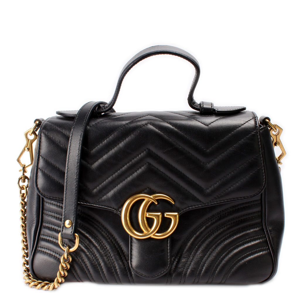 Gucci GG Marmont Small Top Handle Travel Bag Top Handle