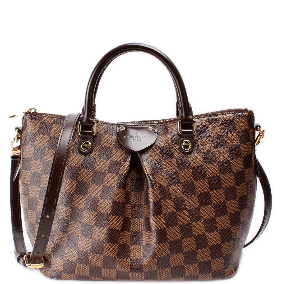 Louis Vuitton Siena Ebene PM Damier Handbag Ebene 4
