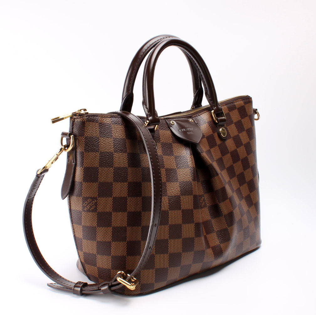 Louis Vuitton Siena Ebene PM Damier Handbag Ebene 4