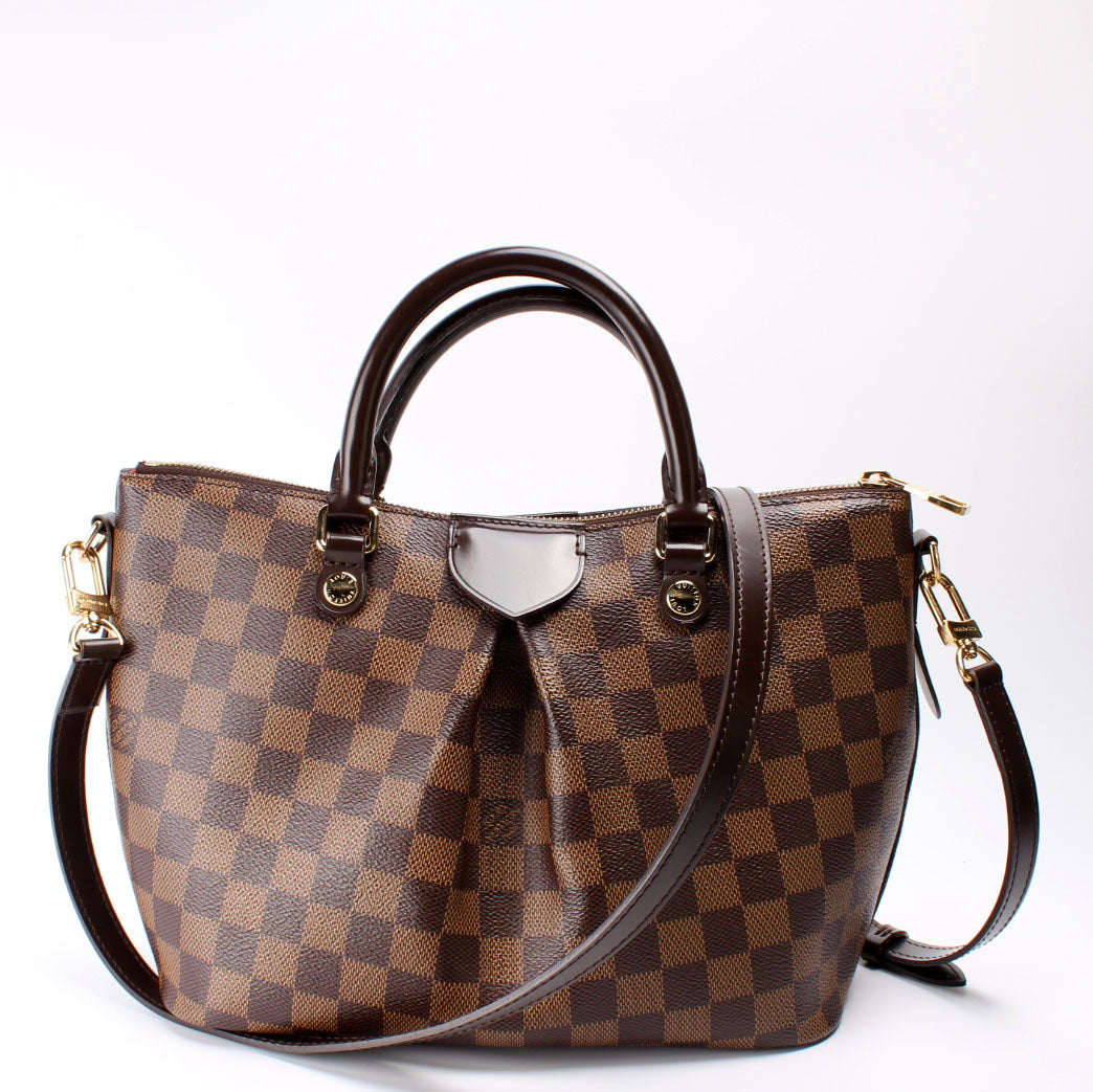 Louis Vuitton Siena Ebene PM Damier Handbag Ebene 4