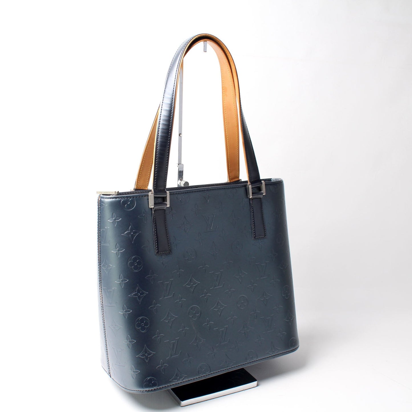 Louis Vuitton Stockton Matte Monogram Leather Handbag Leather 5