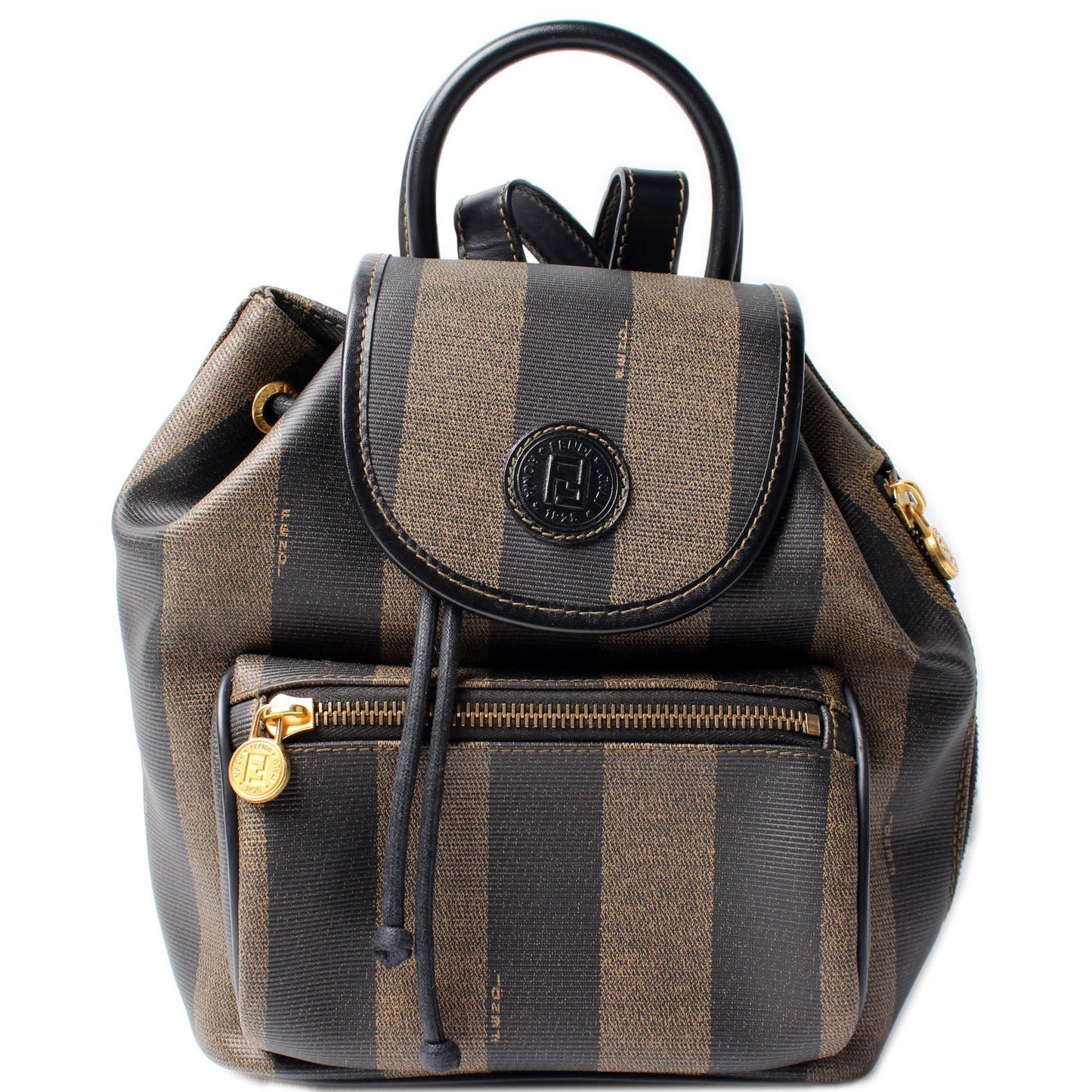 Fendi Pequin Backpack Bag Mini