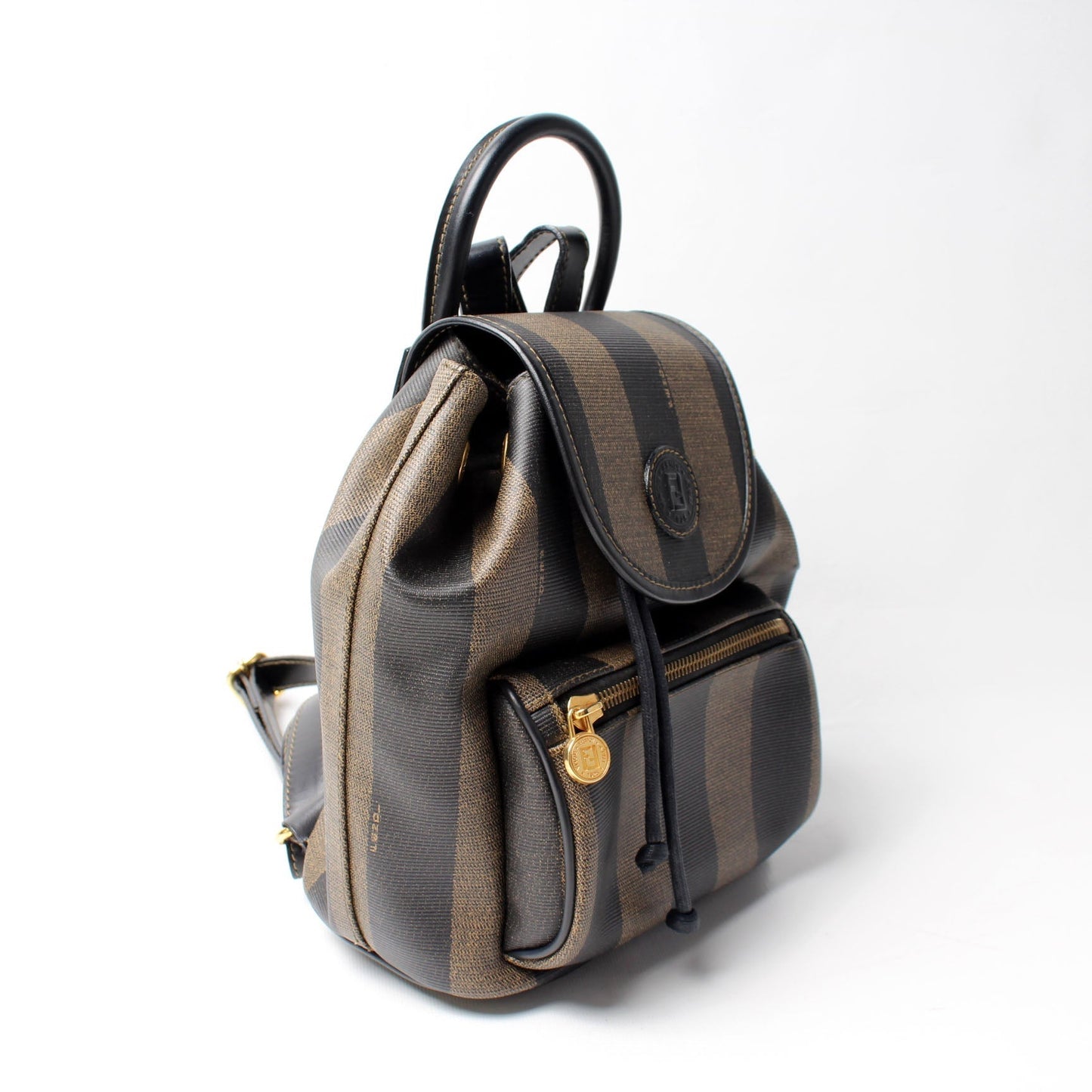 Fendi Pequin Backpack Bag Mini