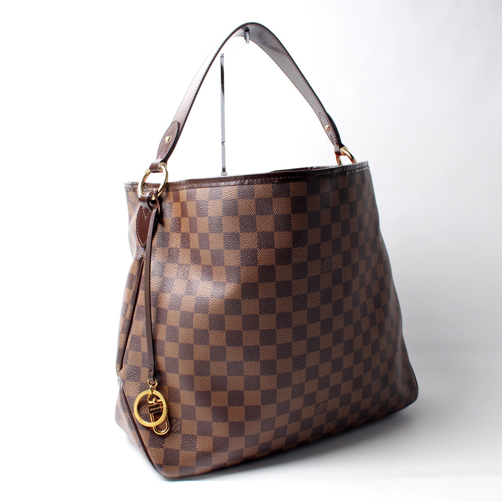 Louis Vuitton Delightful MM Ebene Damier Handbag