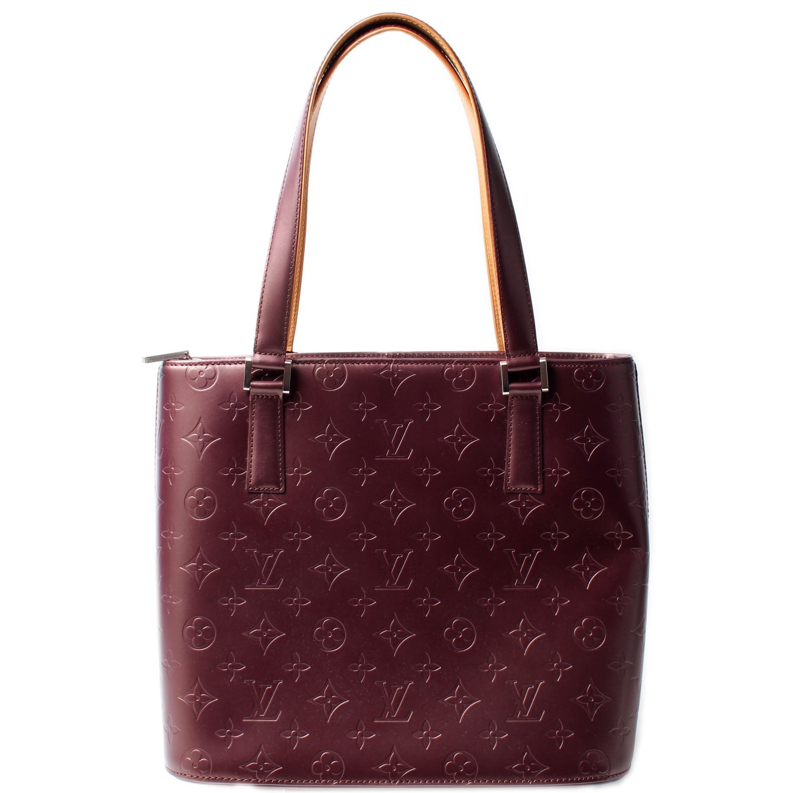 Louis Vuitton Stockton Matte Monogram Leather Handbag Leather 6