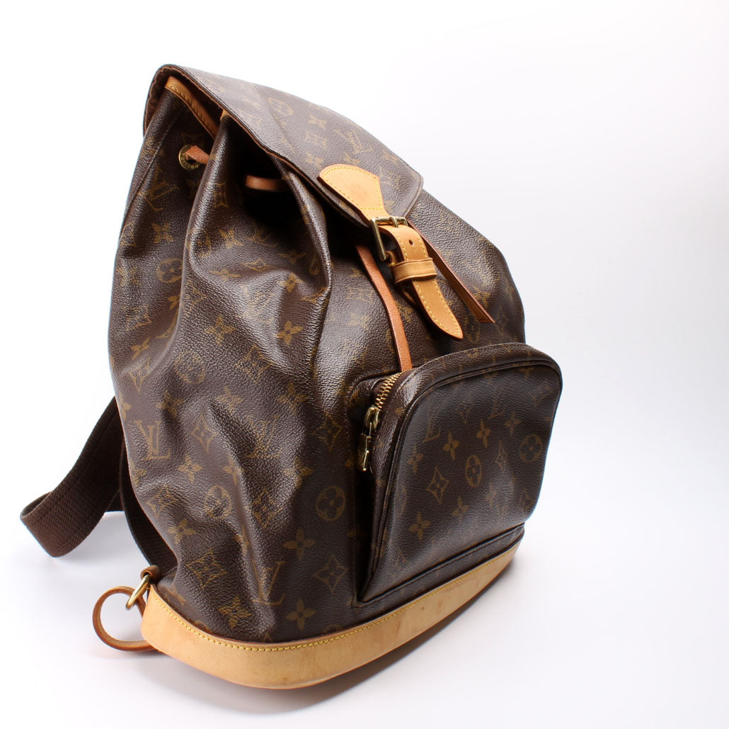 Louis Vuitton Montsouris GM Monogram Handbag Monogram 25
