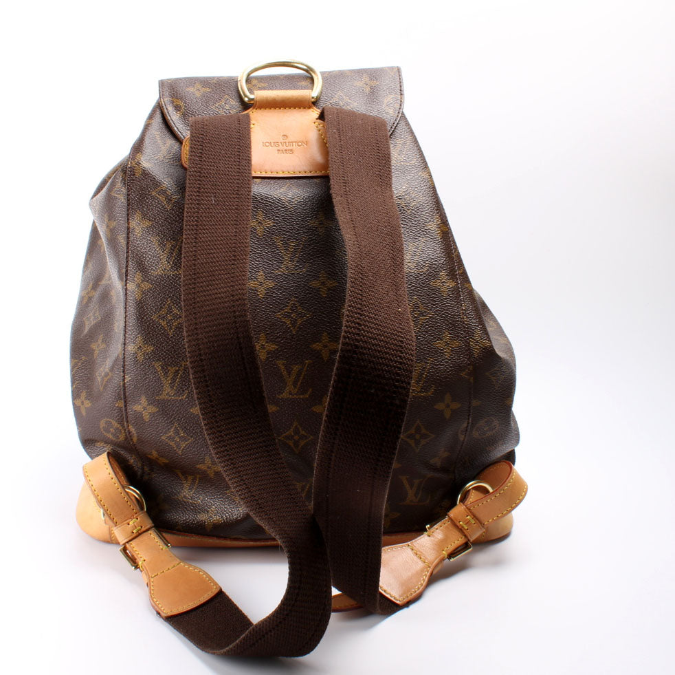 Louis Vuitton Montsouris GM Monogram Handbag Monogram 25