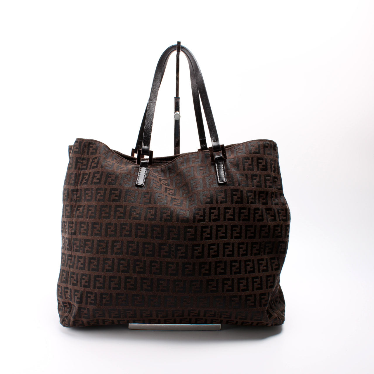 Fendi 8Bh019 Zucchino Tote Bag Small