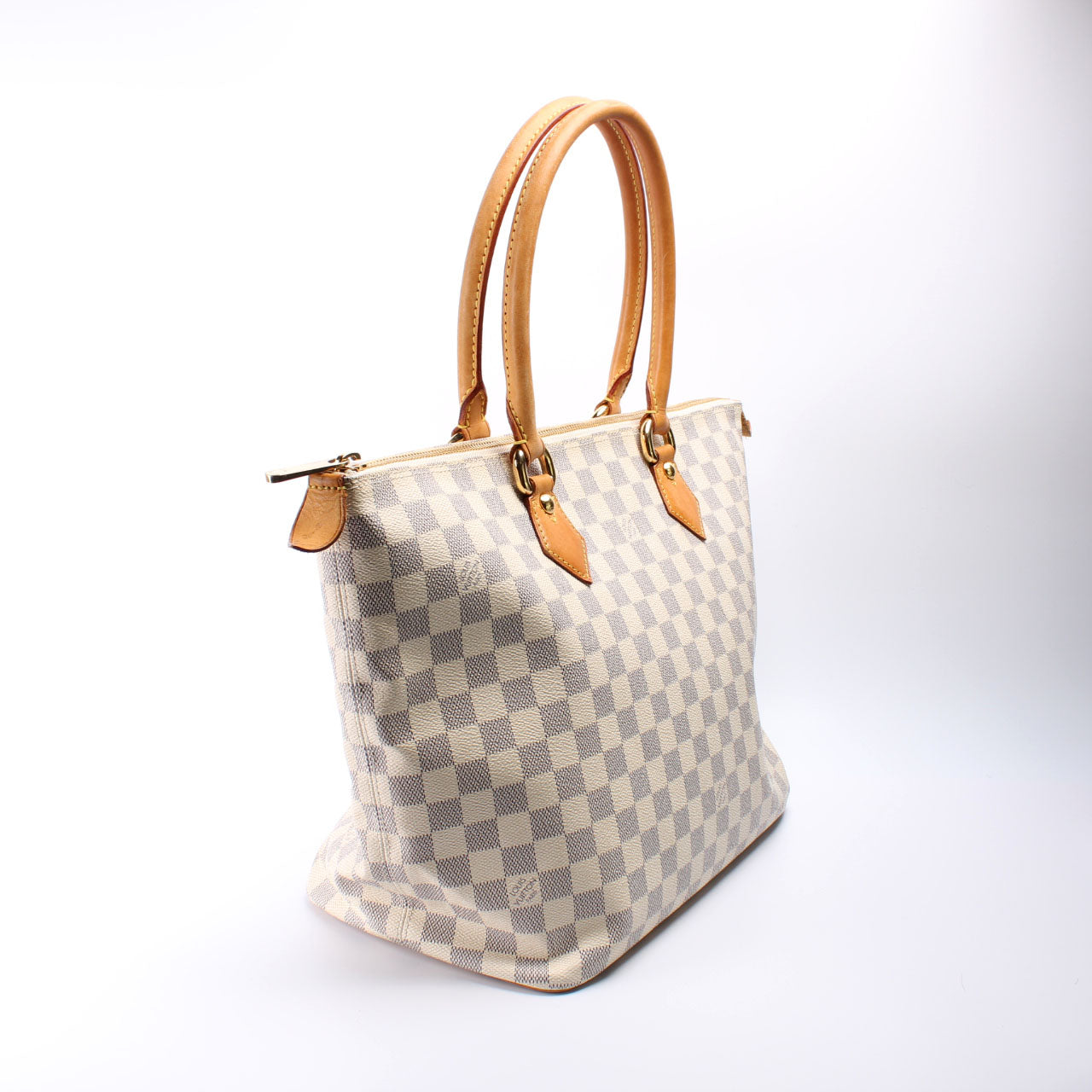Louis Vuitton Saleya Azur MM Damier Handbag Azur 4