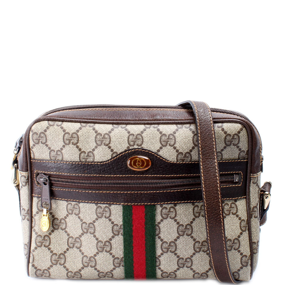 Gucci GG Canvas Crossbody Bag