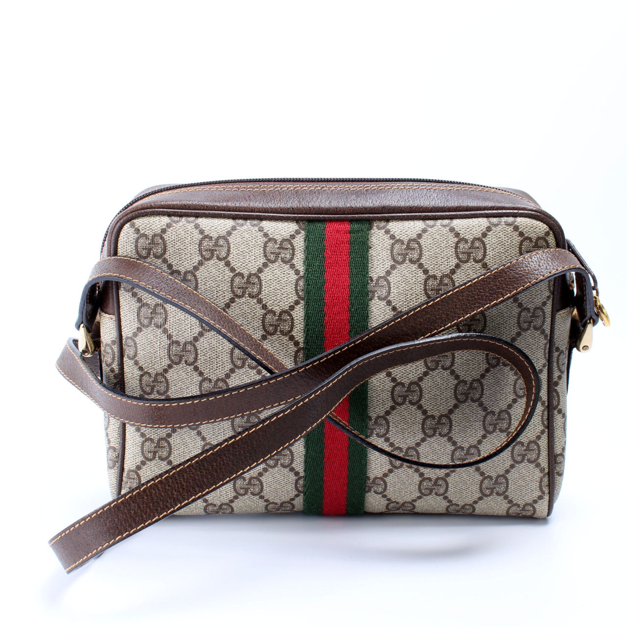 Gucci GG Canvas Crossbody Bag
