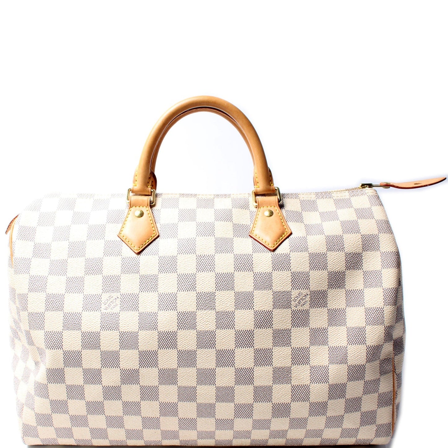 Louis Vuitton Speedy 35 Azur Damier Handbag Azur 1
