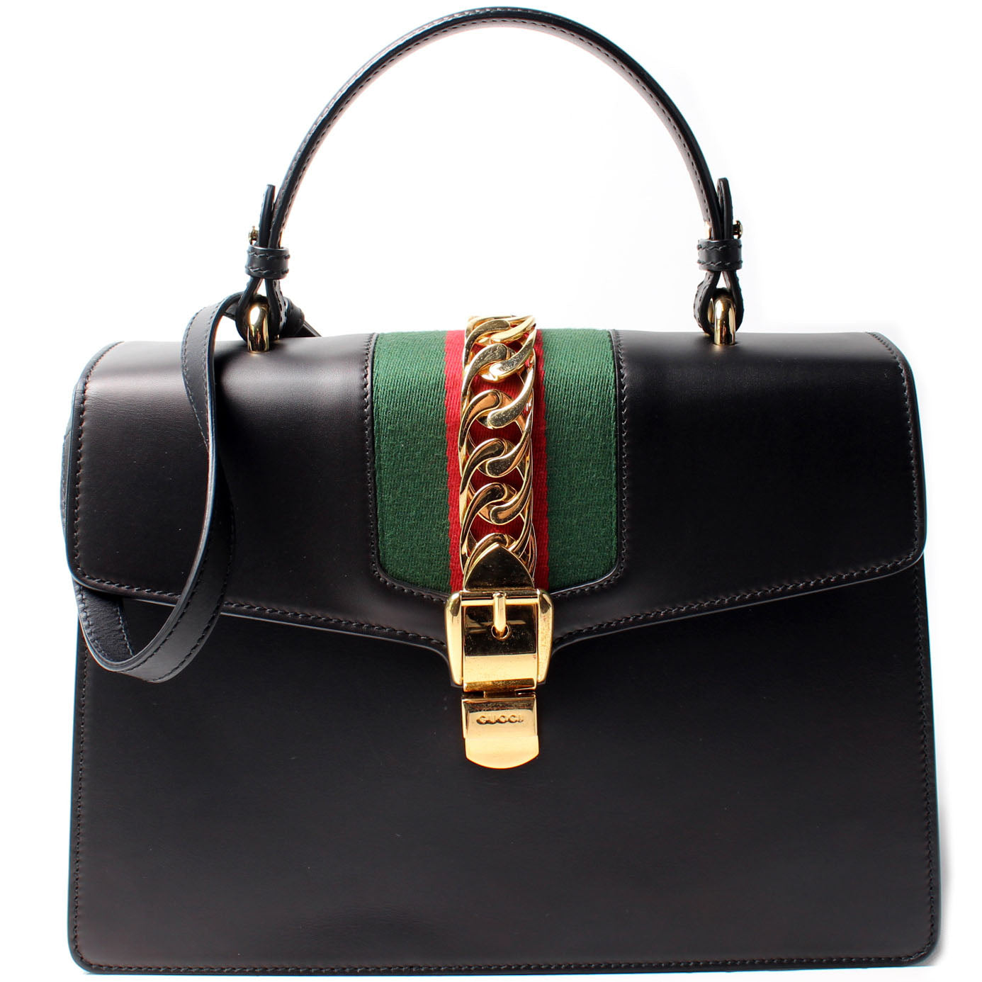 Gucci Sylvie Medium Top Handle Travel Bag