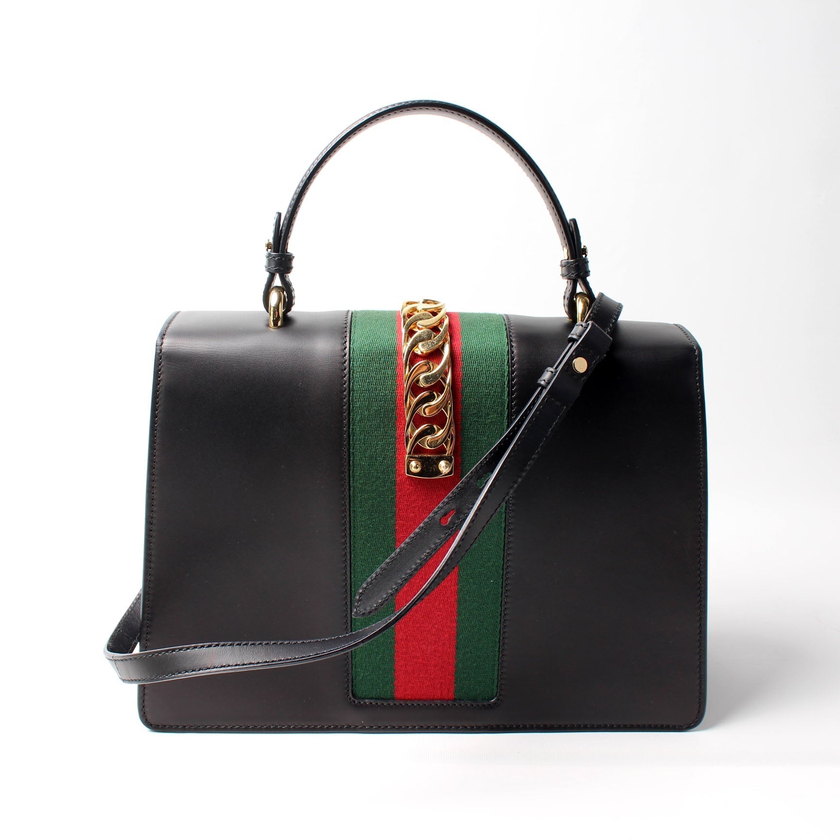 Gucci Sylvie Medium Top Handle Travel Bag