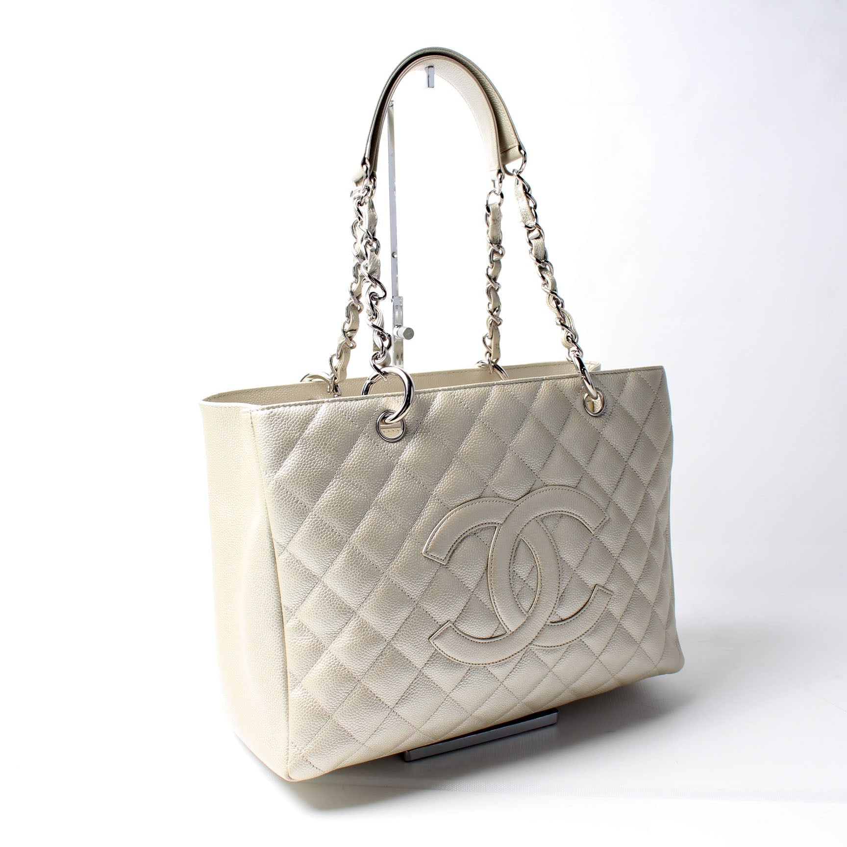 Chanel Grand Shopping Caviar Tote Bag Caviar 28
