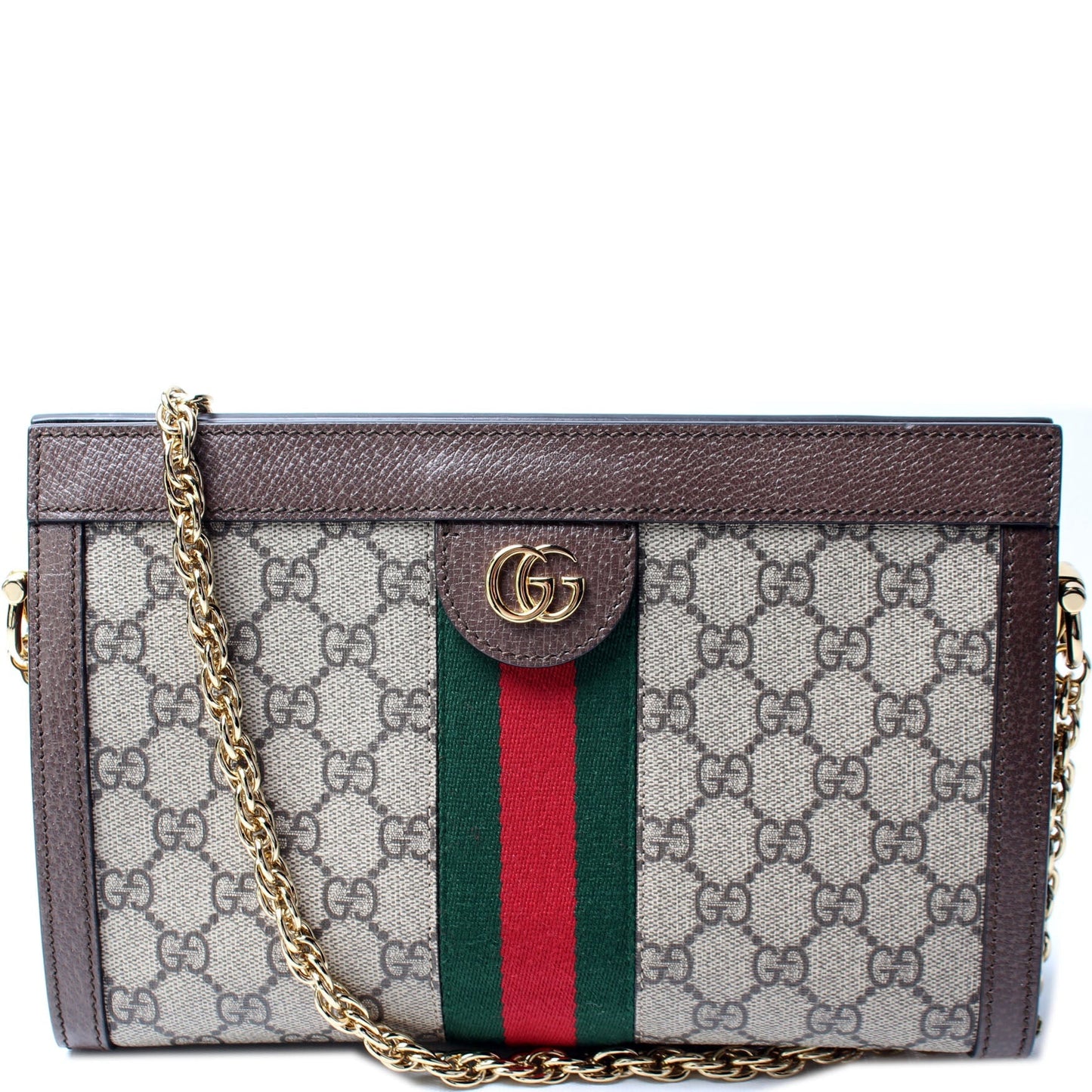 Gucci GG Supreme Ophidia Small Chain Travel Bag Chain 5