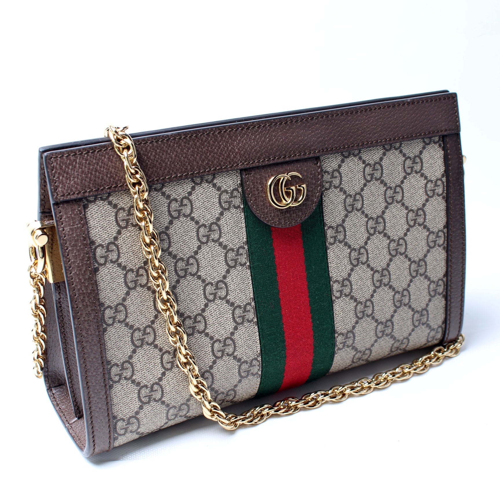 Gucci GG Supreme Ophidia Small Chain Travel Bag Chain 5