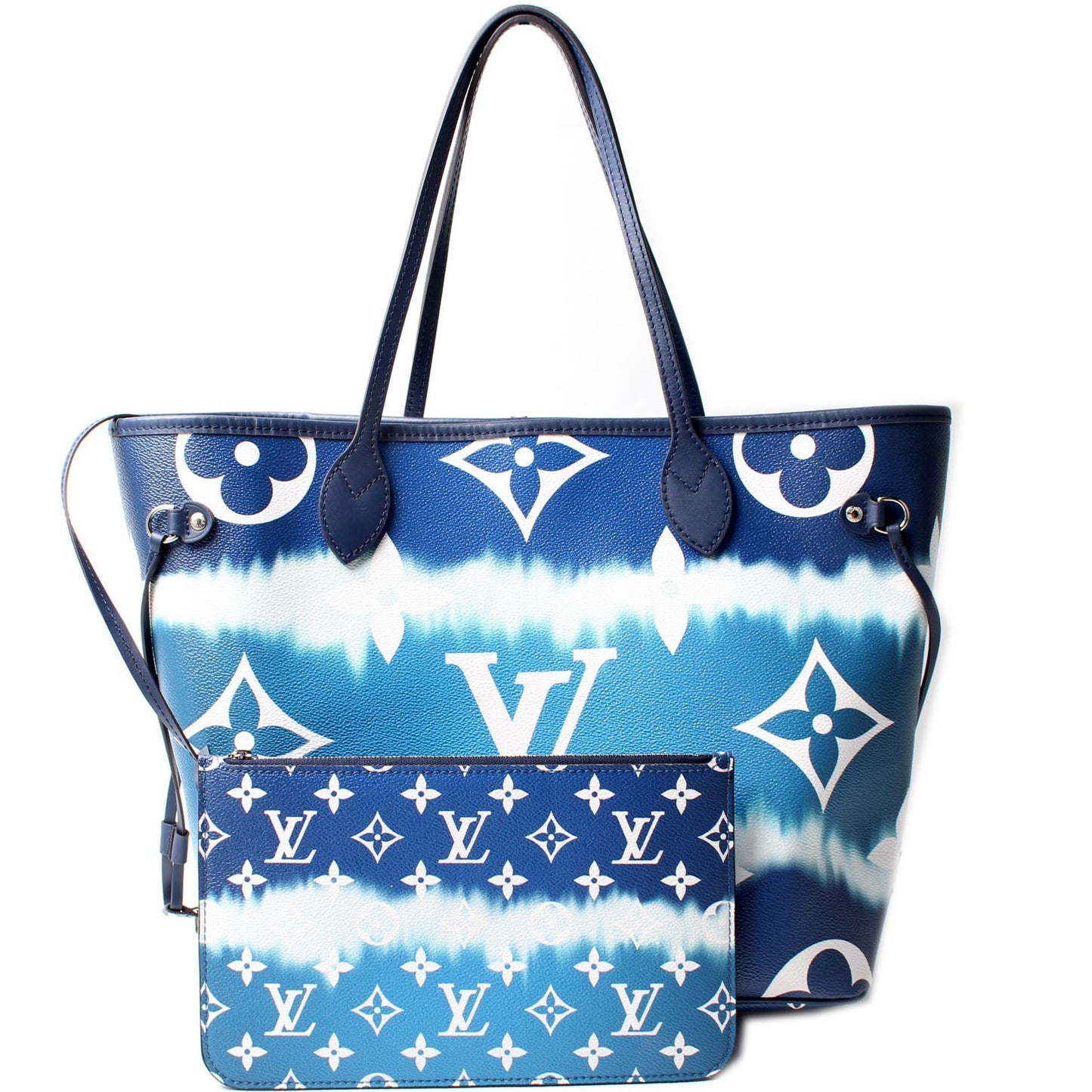 Louis Vuitton Neverfull MM Escale Pochette Tote Bag