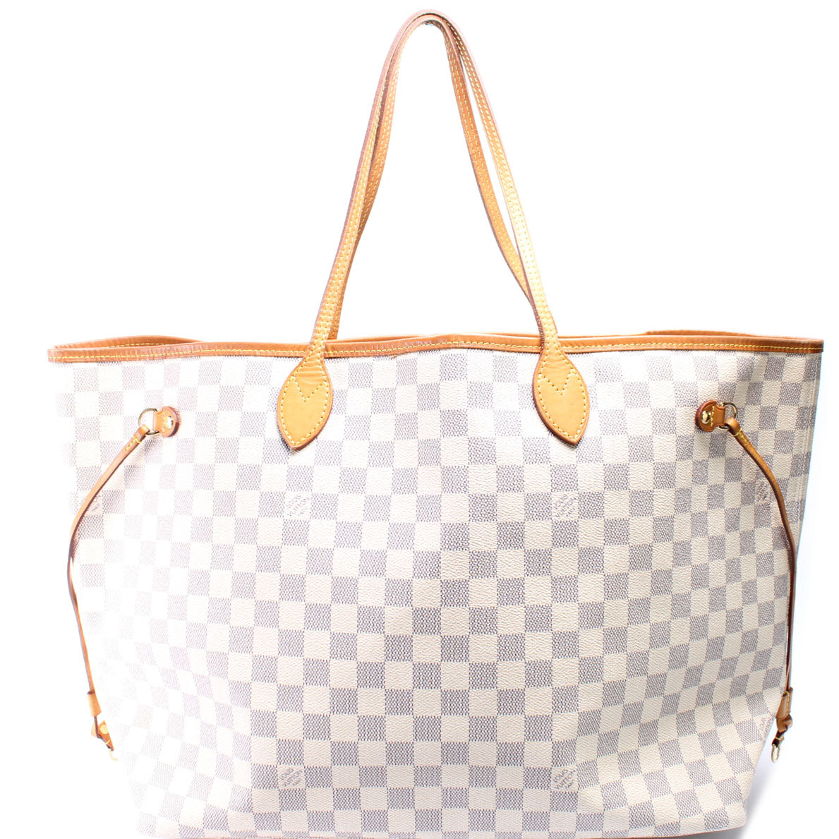 Louis Vuitton Neverfull GM Azur Damier Tote Bag Azur 14
