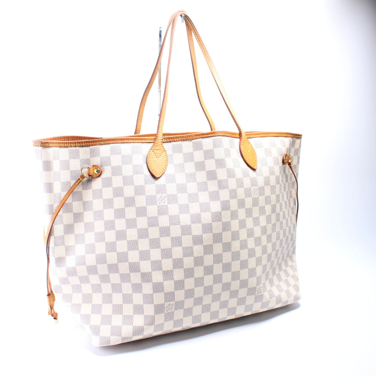 Louis Vuitton Neverfull GM Azur Damier Tote Bag Azur 14