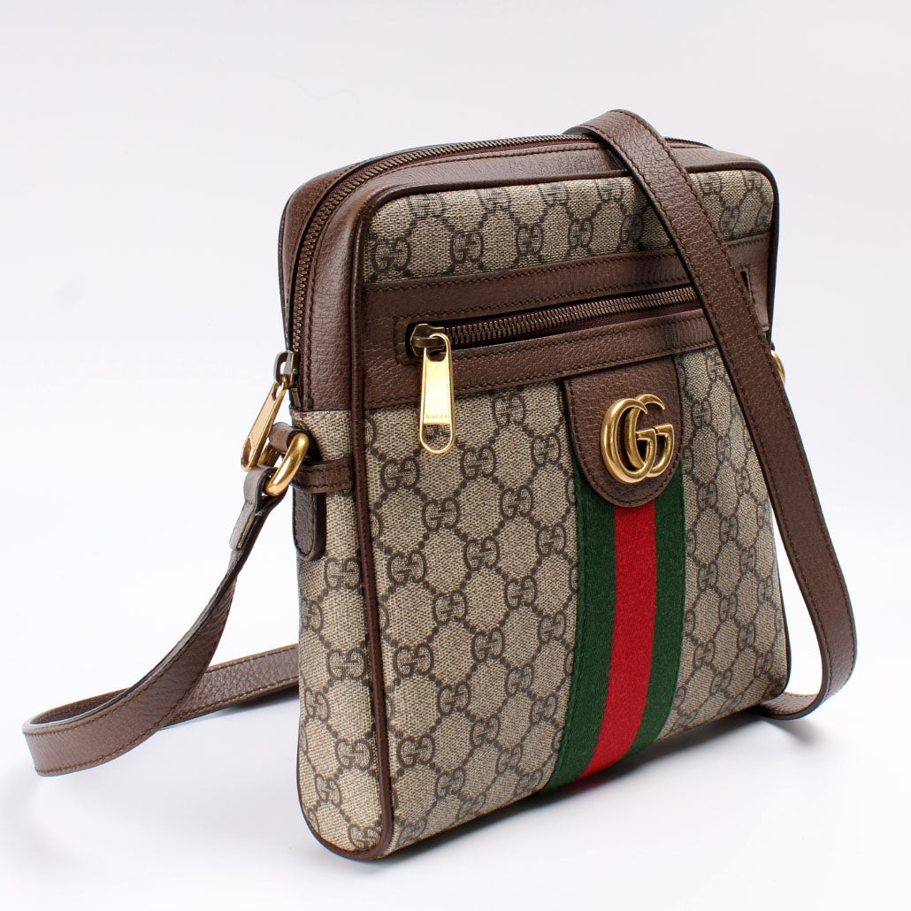Gucci Ophidia Messenger GG Supreme Travel Bag Gg Supreme