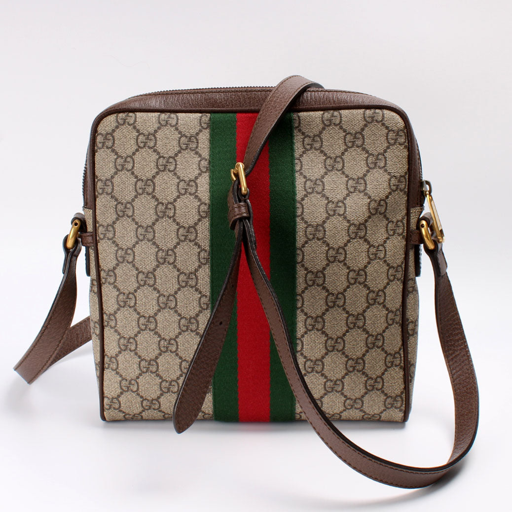 Gucci Ophidia Messenger GG Supreme Travel Bag Gg Supreme