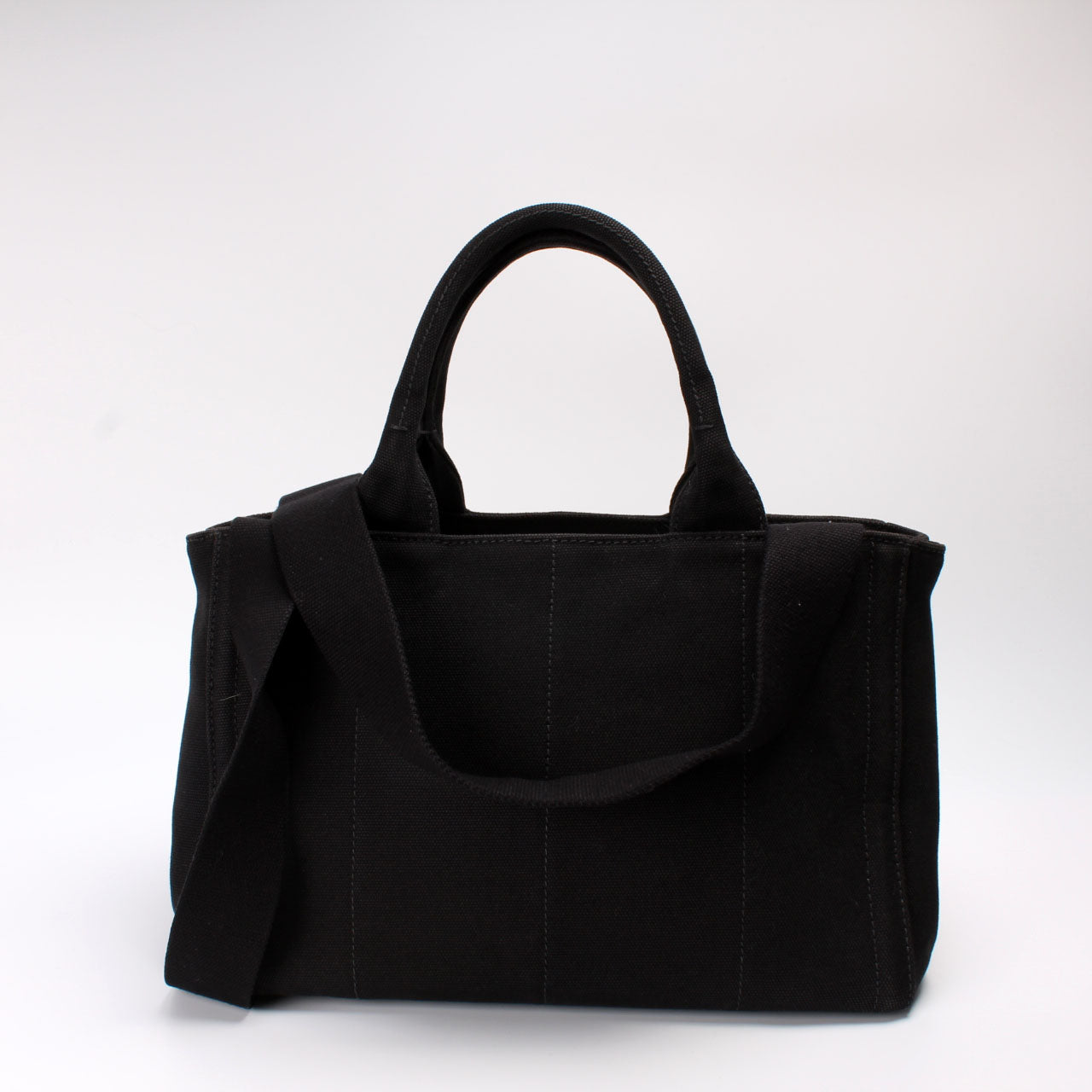 Prada Canapa Tote Bag Canvas Small