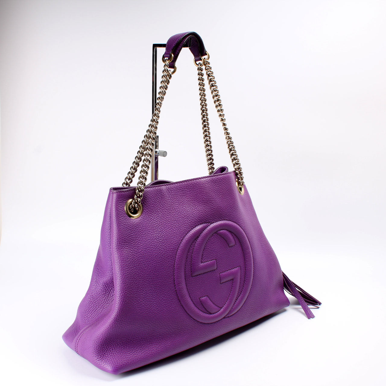 Gucci Soho Leather Medium Shoulder Bag Medium 13