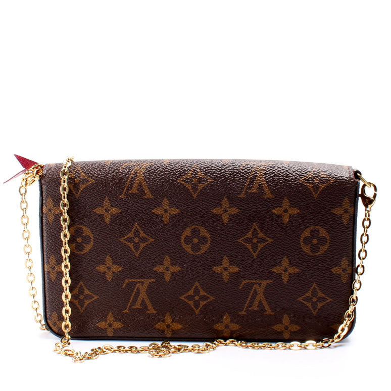 Louis Vuitton Pochette Felicie Monogram Clutch Bag Monogram 43
