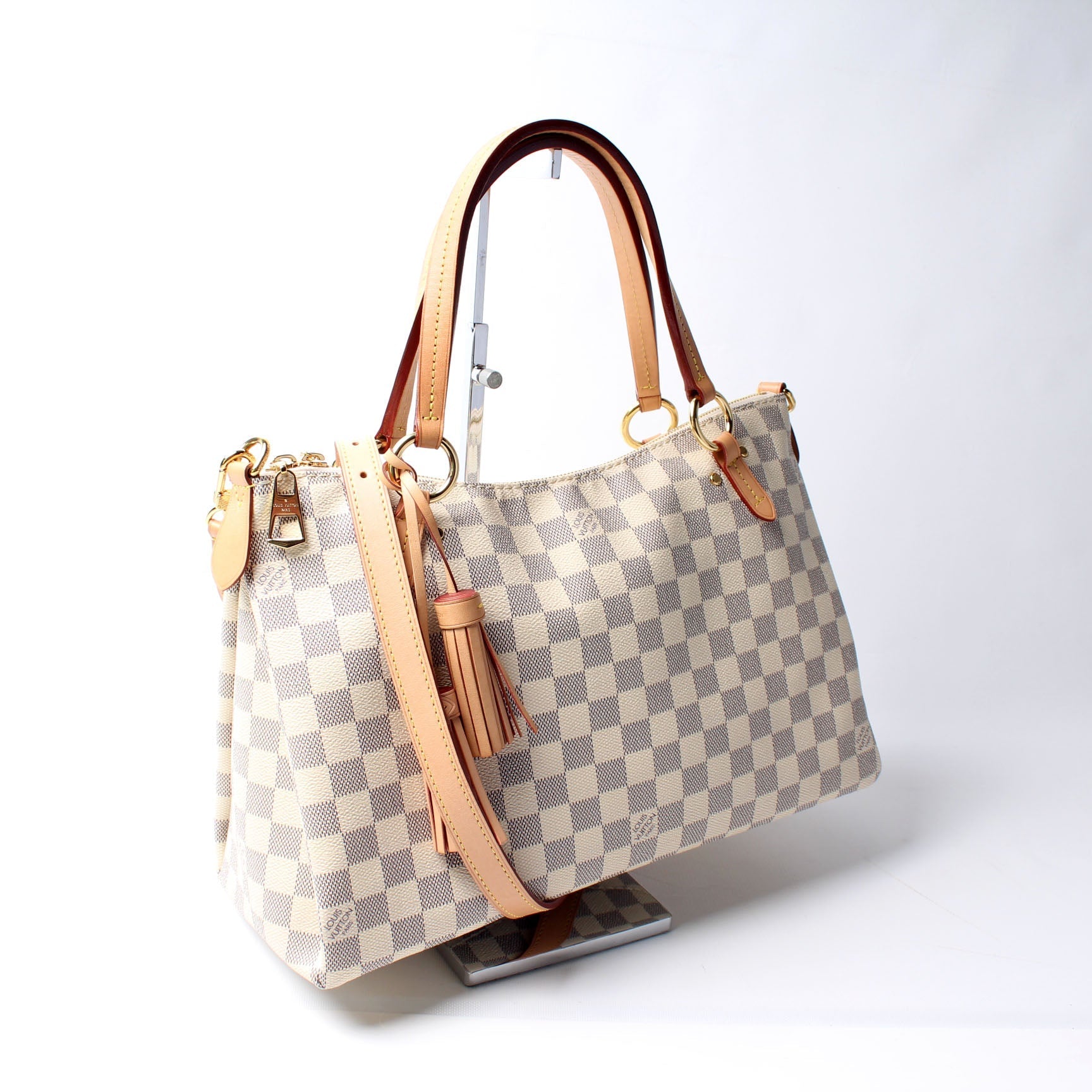Louis Vuitton Lymington Damier Azur Handbag Azur 1