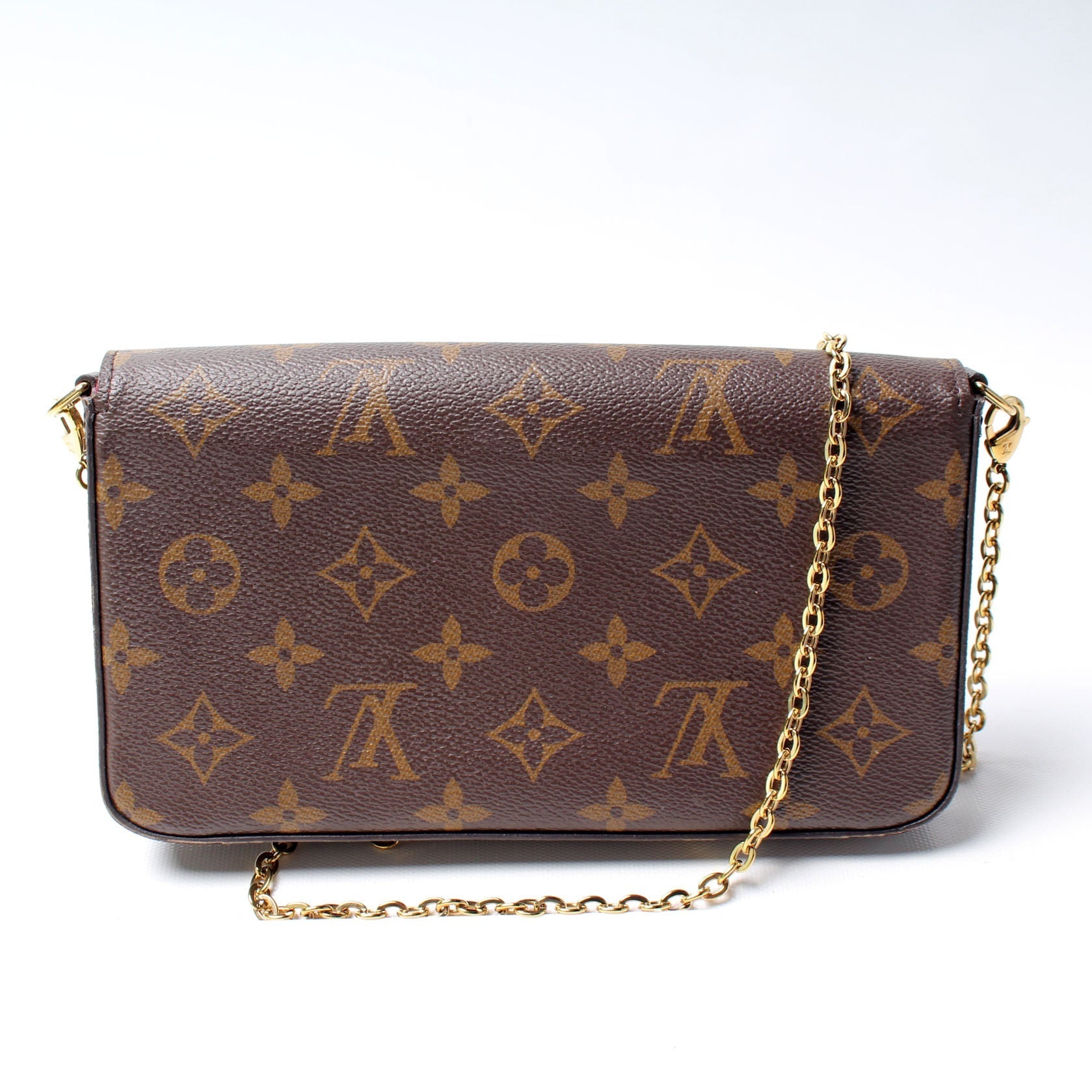 Louis Vuitton Pochette Felicie Monogram Clutch Bag Monogram 44
