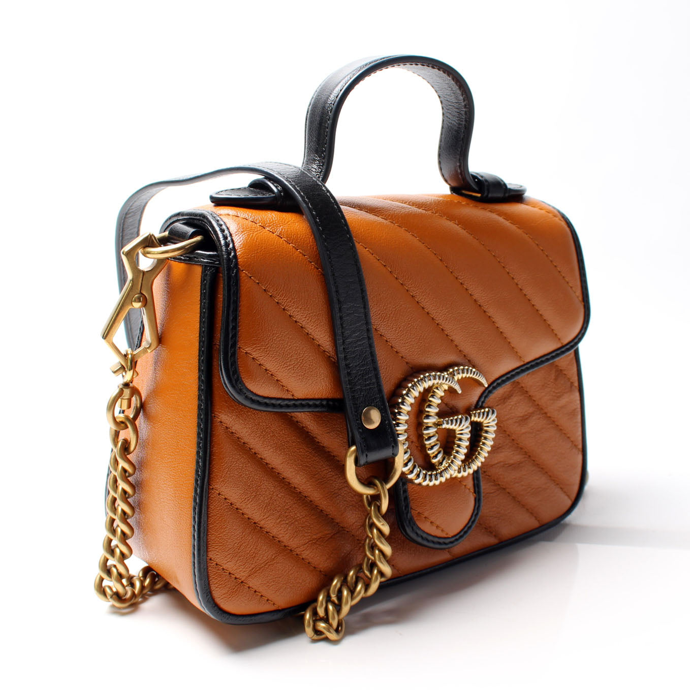 Gucci Marmont Mini Top Handle Travel Bag