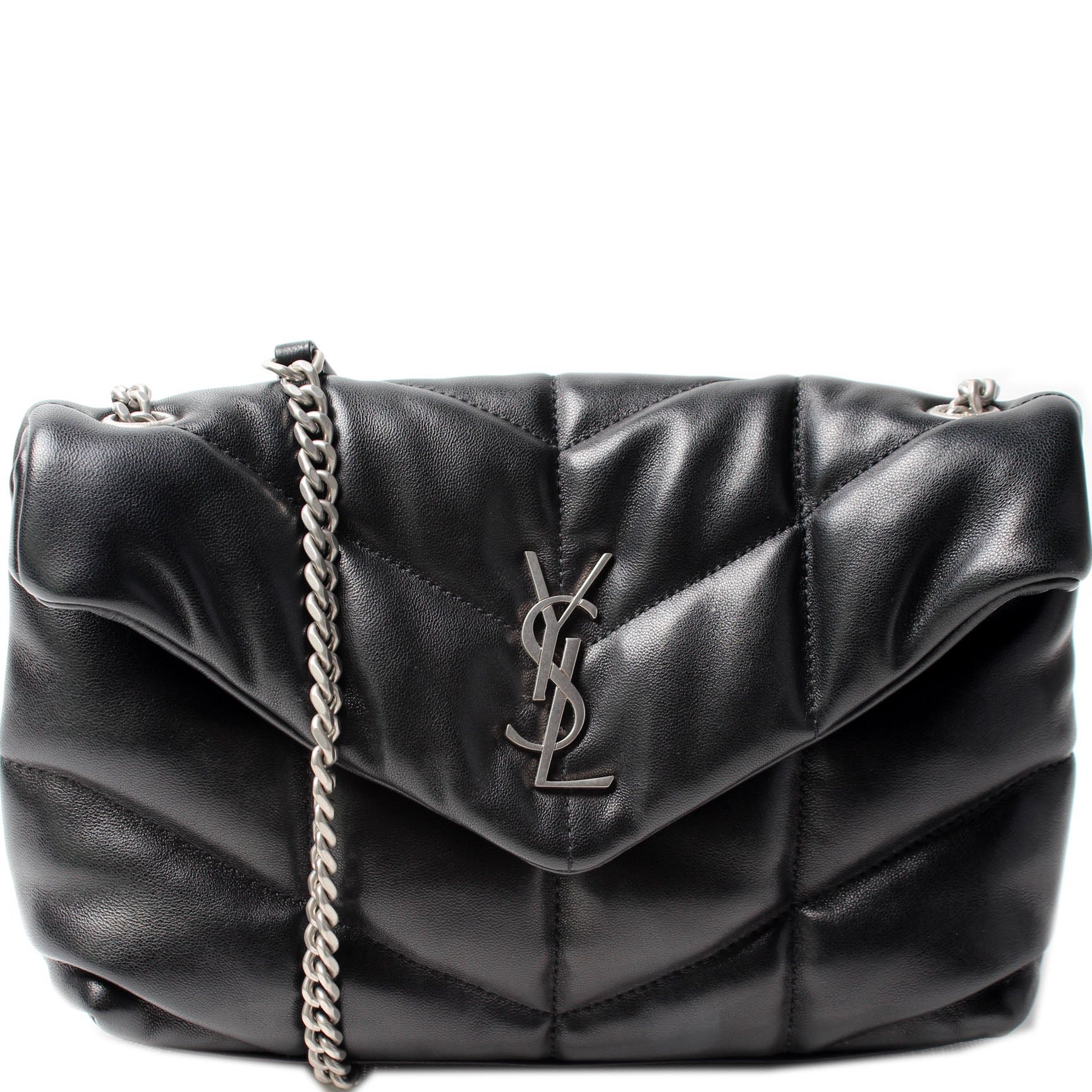 YSL Saint Laurent Loulou Puffer Bag Toy Travel Bag Toy Puffer 620333