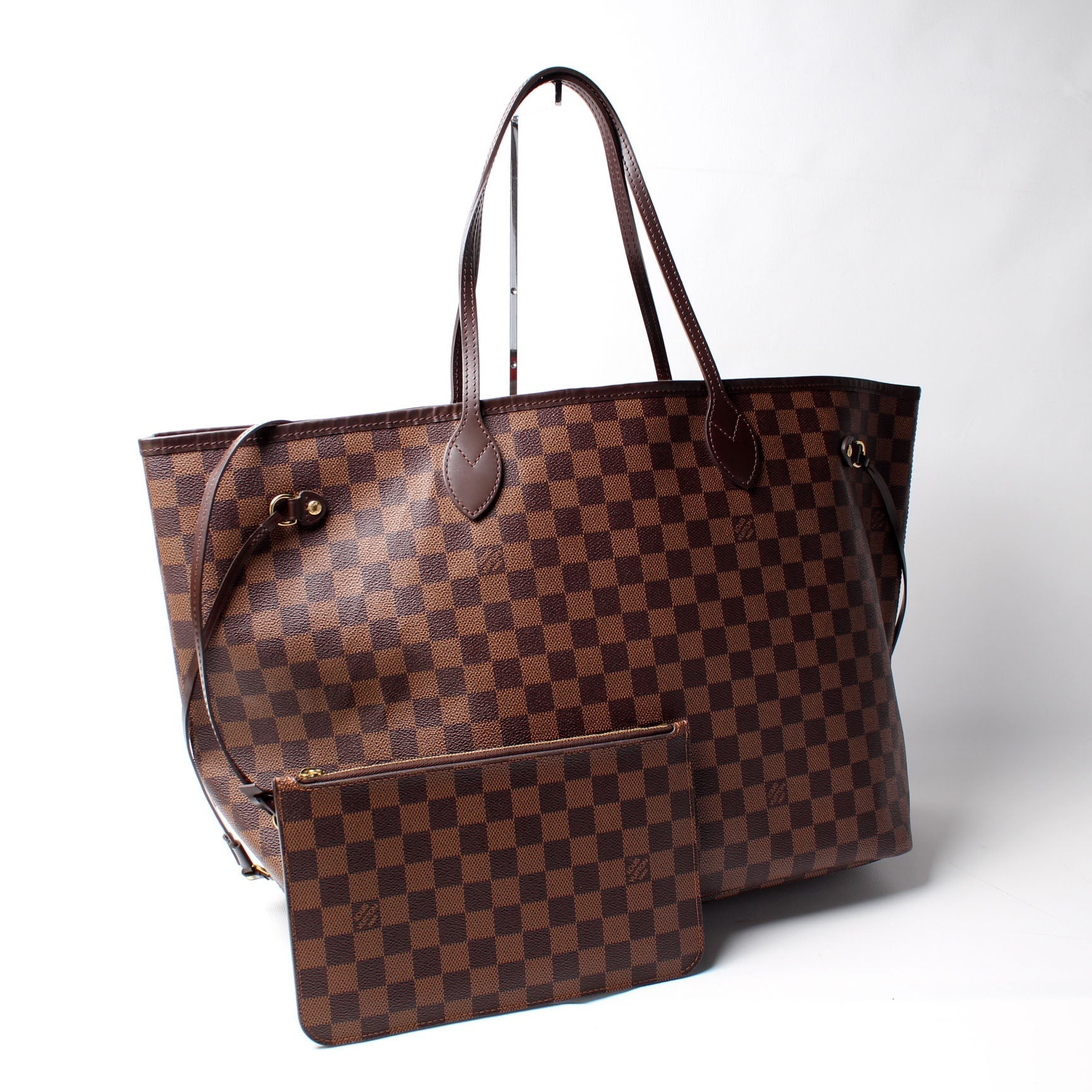 Louis Vuitton Neverfull GM W Ebene Damier Wallet Case Ebene 1