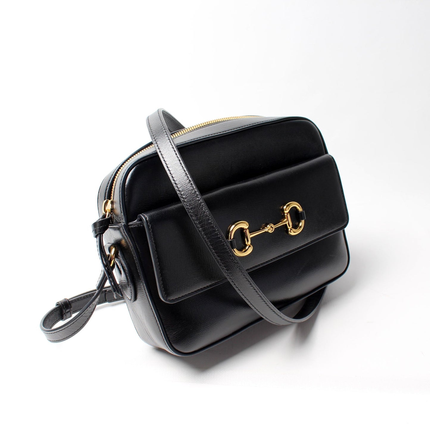 Gucci Horsebit Leather Shoulder Bag Shoulder Bag